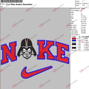 5 b 7 Nike Anakin Skywalker