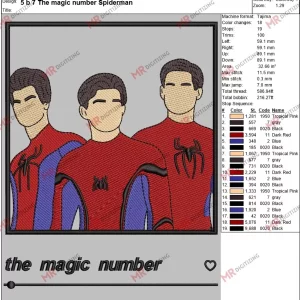 5 b 7 The magic number Spiderman