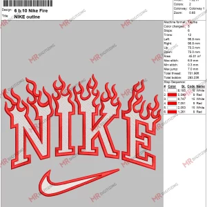 6 b 10 Nike Fire