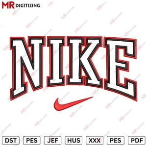 Nike Outline Embroidery Designs