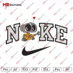 Nike x Wall'e Embroidery Design