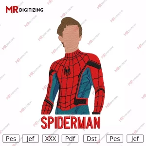 Spiderman V7 Embroidery Design