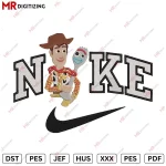 Nike Woody Toy Story Embroidery Design v3