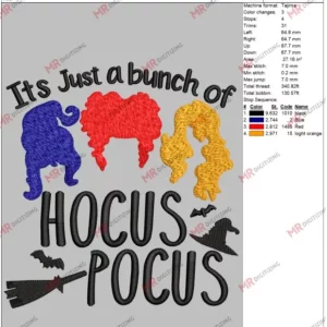 5 by 7 Hocus Pocus V2