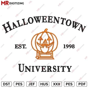Halloween University V5 Halloween Embroidery Design