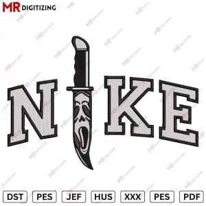 NIKE SCREAM 2 Machine Embroidery Design