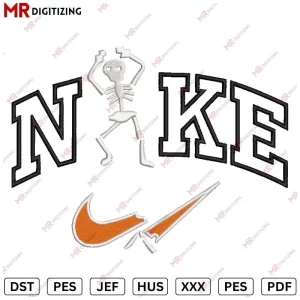 Nike skltn Machine Embroidery Design