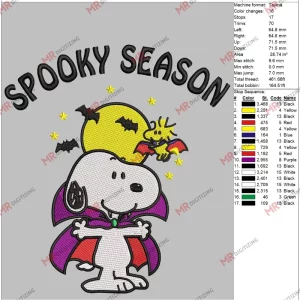 5 by 7 Spooky Season V6