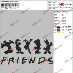 5 by 7 friendss v7