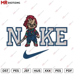 Nike Chucky Embroidery Design