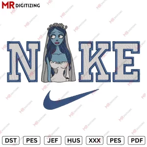 Nike Corpse Bride v1 Couple Embroidery design