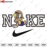 Nike Lola Bunny Machine Embroidery Design