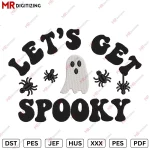 Spooky Season Halloween Embroidery Design V2