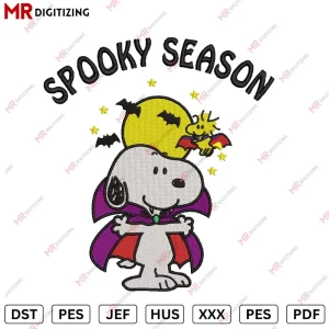 Spooky Season V6 Embroidery design
