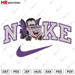 Nike Tow Mater Halloween Embroidery Design
