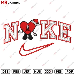 Nike BunnyCris Christmas Embroidery Design v2