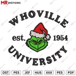 Whoville Uni Christmas Embroidery design V2