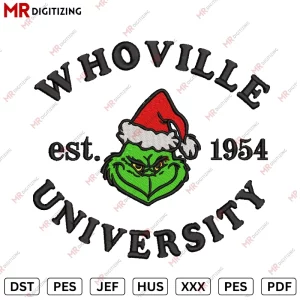 Whoville Uni v2 Christmas Embroidery designs