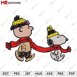 snoopy c11 Christmas Embroidery design