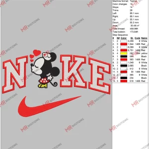 NIKE minnie v6 5 by 7