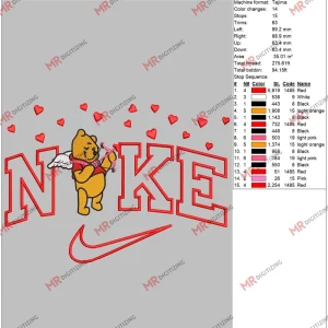 Nike Pooh VL2 5 BY 7