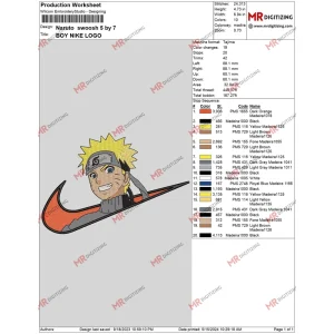 Naruto swoosh 5 by 7