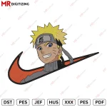 Naruto Swoosh Embroidery Design