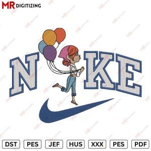 Nike Elliee v1 Embroidery Design