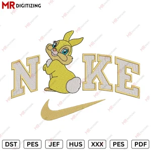 Nike Miss Bunny Embroidery Design Archives - MR Embroidery Digitizing