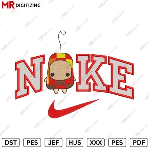 Nike ilo Embroidery desing