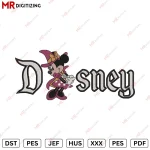 Disney Minnie Halloween Embroidery design