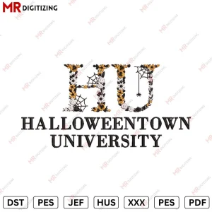 HalloweenTown uni Embroidery design