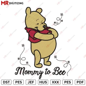 MOMMY TO BEE Embroidery design