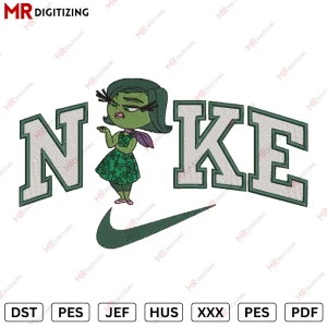 Nike Disgust Inside Out Embroidery Design