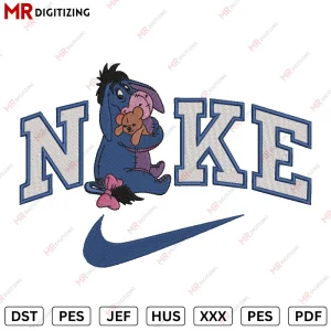 Nike Eeyore v6 Eeyore Embroidery Design