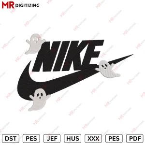 Nike Ghostt Embroidery design