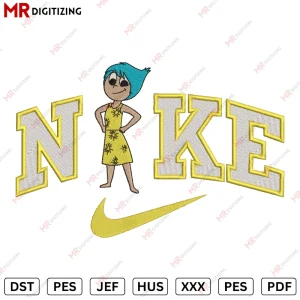 Nike Joy Inside Out Embroidery Design
