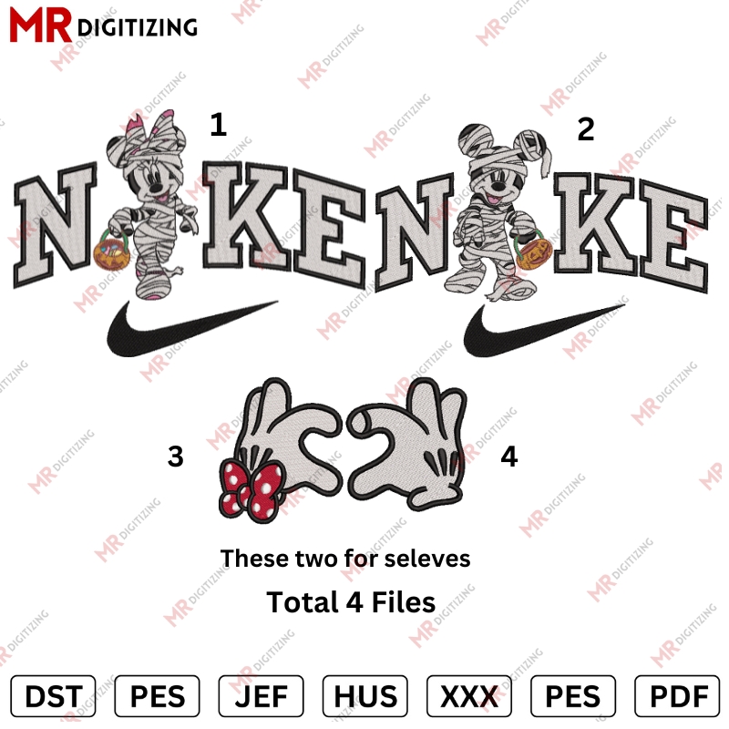 Nike-Mickey-Halloween-Embroidery-design-and-Nike-Minnie-Halloween-Embroidery-design