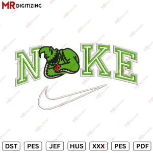 Nike oogie boogie Embroidery desing
