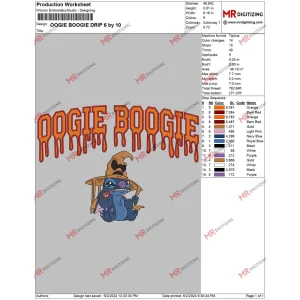 OOGIE BOOGIE DRIP 6 by 10