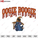 OOGIE BOOGIE DRIP Halloween Embroidery design