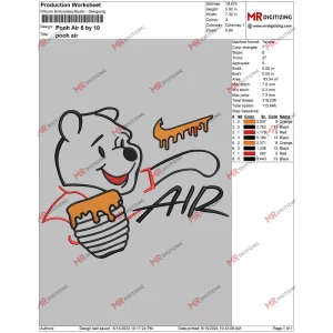 Pooh Air 6 by 10