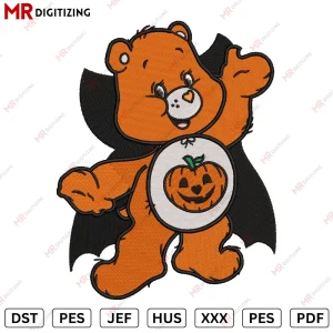 Pooh halloween Halloween Embroidery design