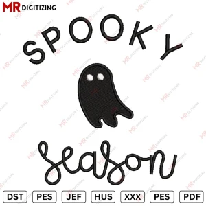 Spooky Season V Halloween Embroidery design