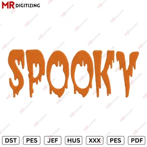 Spooky Season V7 Halloween Embroidery design