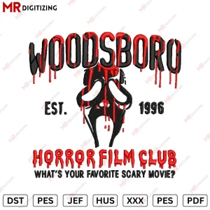 WOODSBOREmbroidery desing
