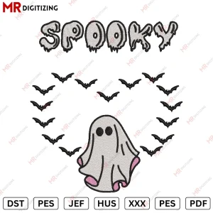 spooky season v14 Halloween Embroidery design