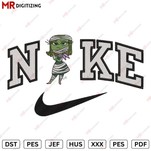 Nike Disgust inside out HLHalloween Embroidery design