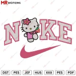 Nike kitty stawberry Embroidery design