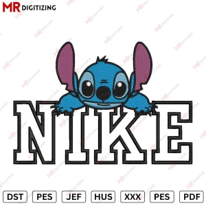 Nike lilo v1Stitch Embroidery design